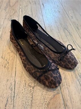 Sinsay ‘Sheer Leopard Ballet Flats’